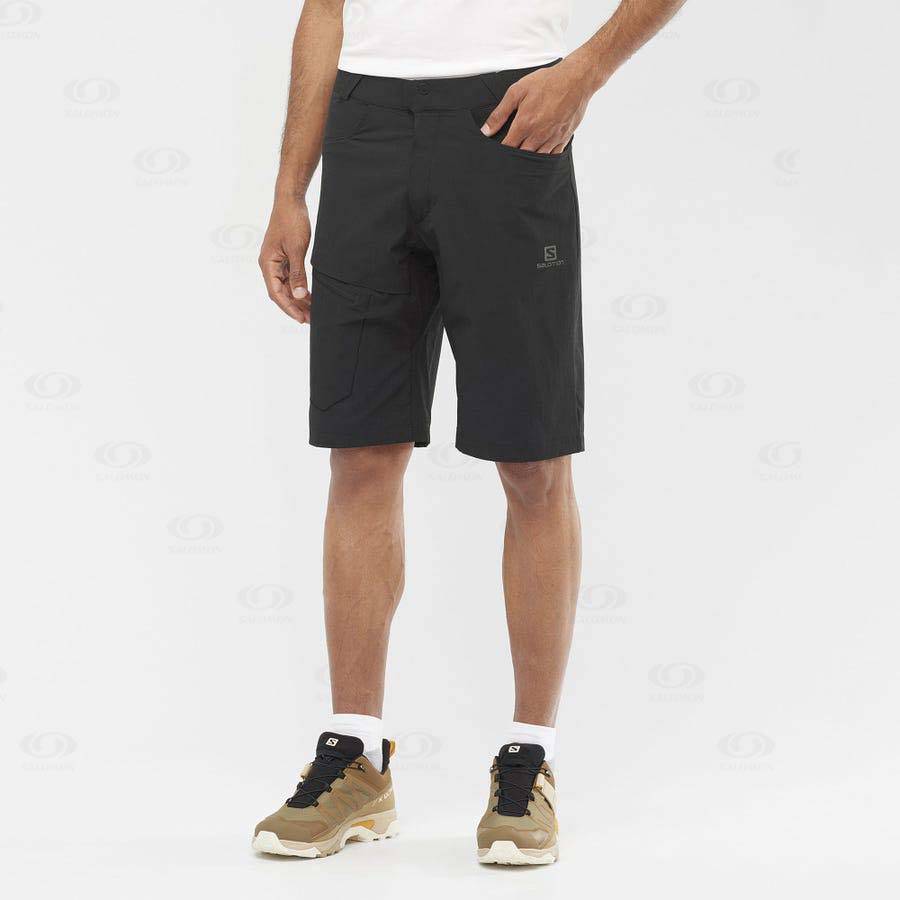 Black Salomon WAYFARER Men's Shorts | US-O2020