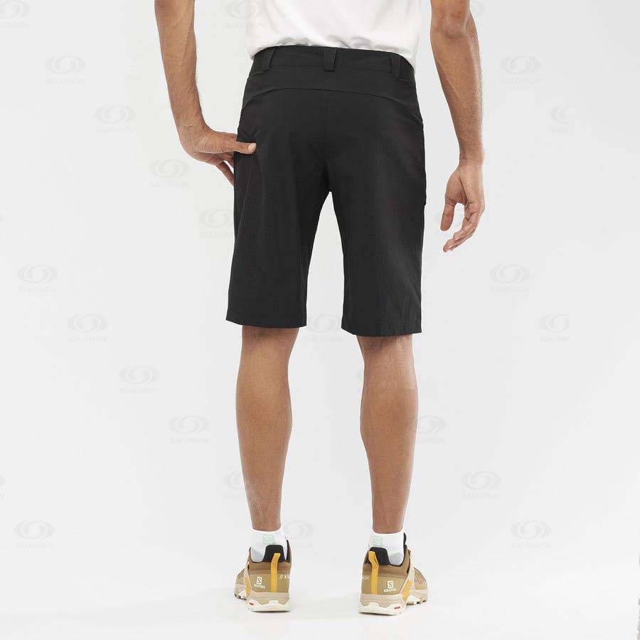 Black Salomon WAYFARER Men's Shorts | US-O2020