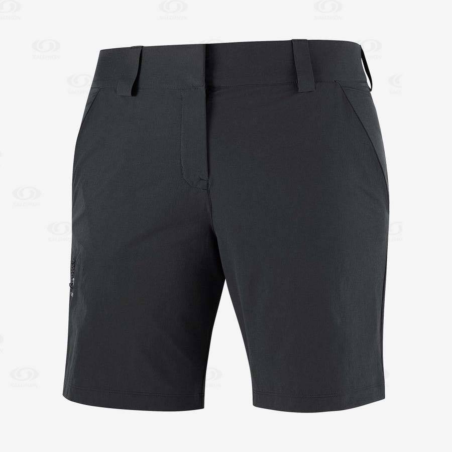 Black Salomon WAYFARER Women\'s Shorts | US-L1774