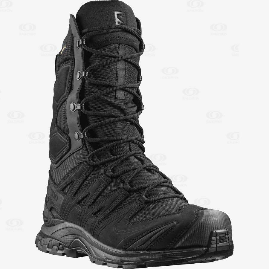 Black Salomon XA FORCES 8 GORE-TEX EN Men's Forces Boots | US-N1393