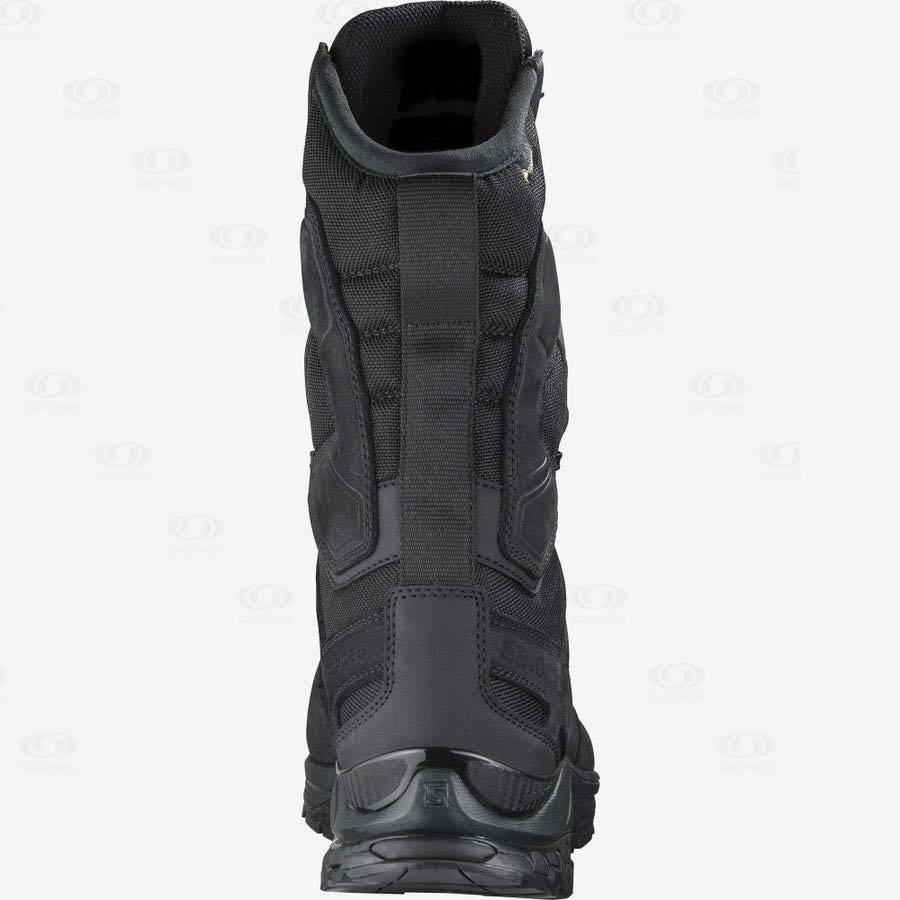 Black Salomon XA FORCES 8 GORE-TEX EN Men's Forces Boots | US-N1393