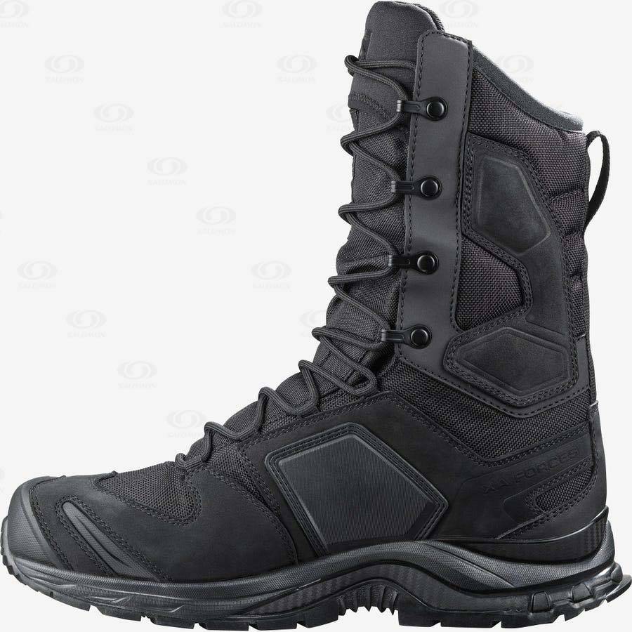 Black Salomon XA FORCES 8 GORE-TEX EN Men's Forces Boots | US-N1393