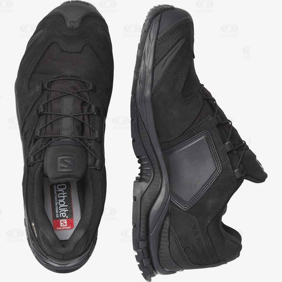 Black Salomon XA FORCES GORE-TEX Men's Forces Boots | US-O1656