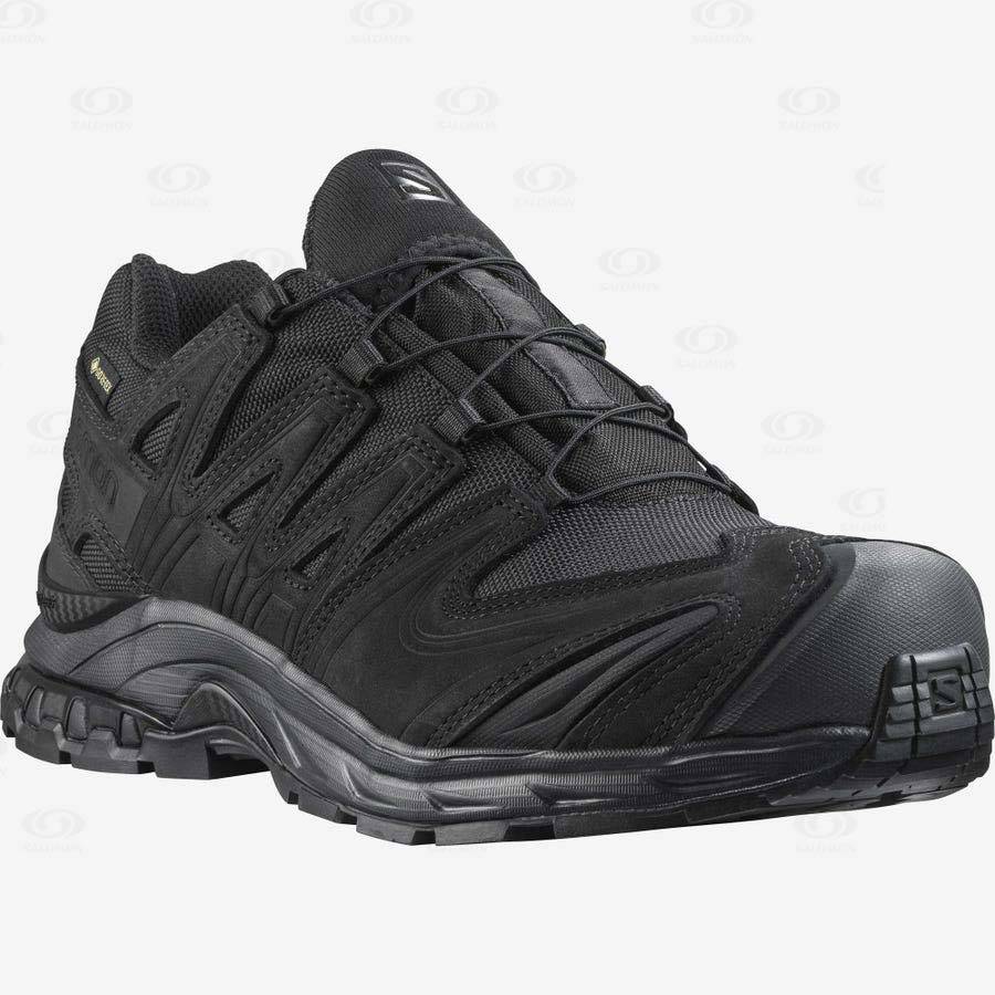 Black Salomon XA FORCES GORE-TEX Men's Forces Boots | US-O1656