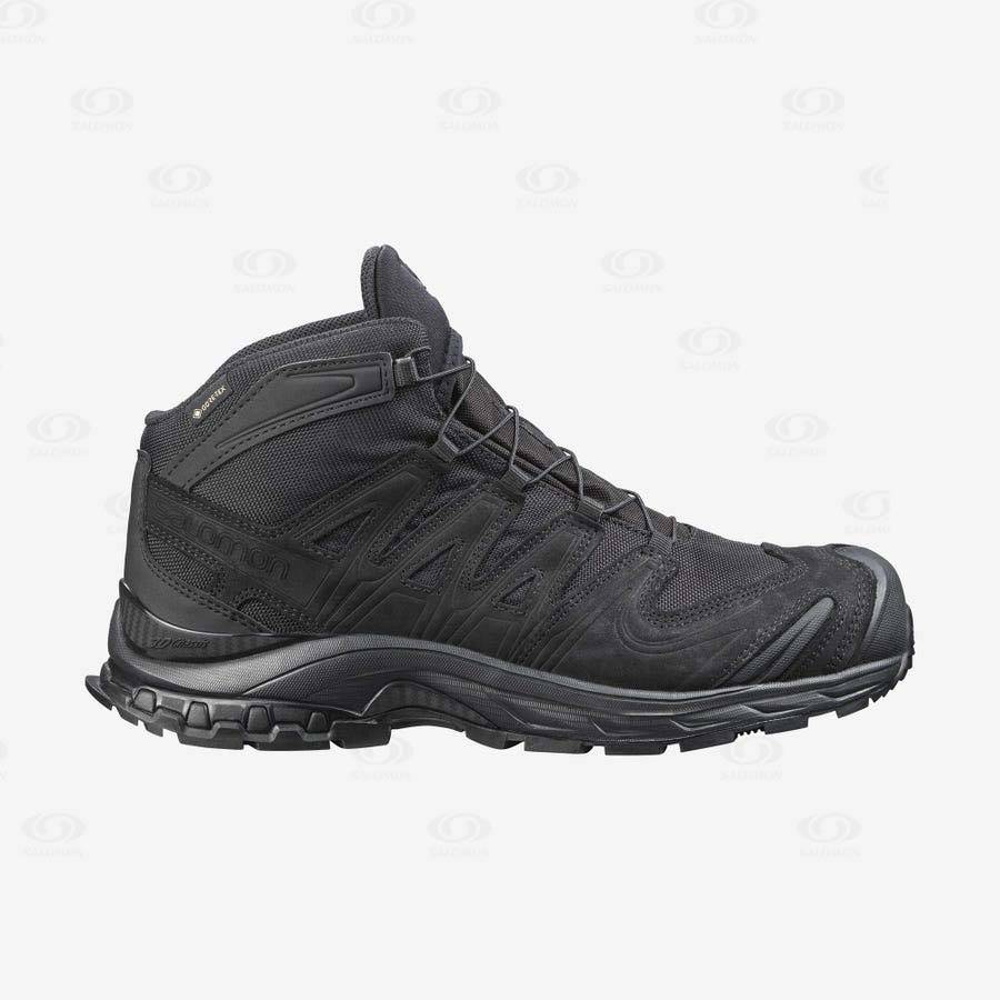 Black Salomon XA FORCES MID GORE-TEX EN Men\'s Forces Boots | US-A2592