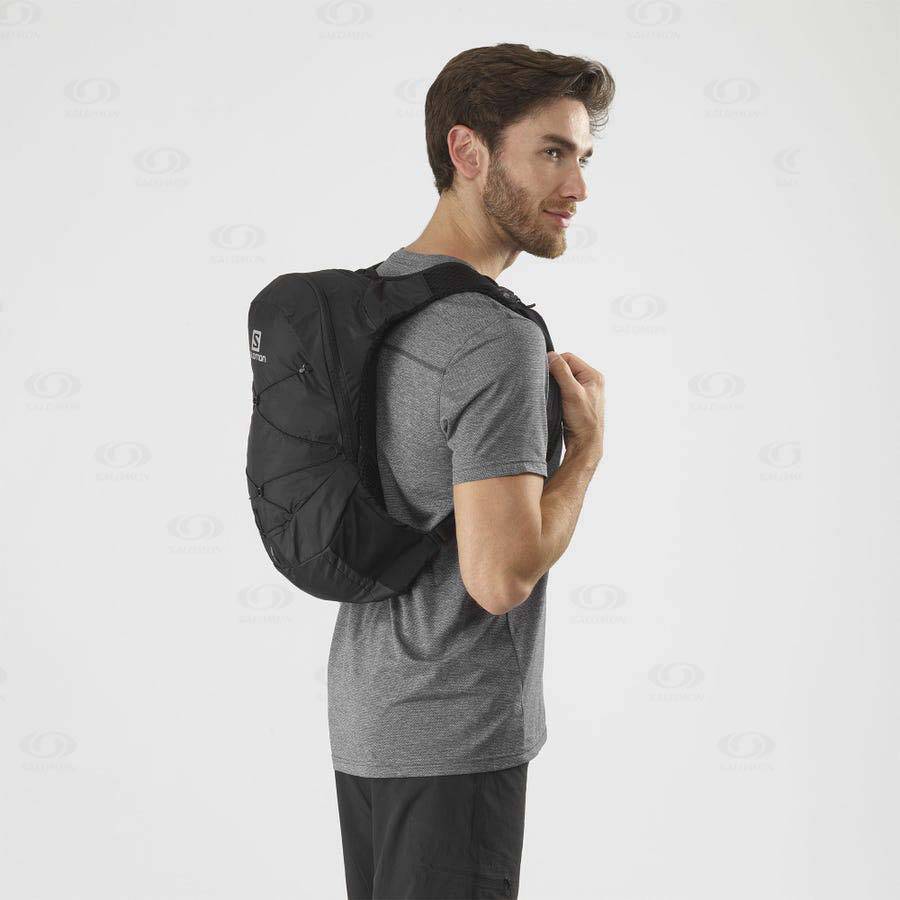 Black Salomon XT 10 Men's Backpacks | US-M1370