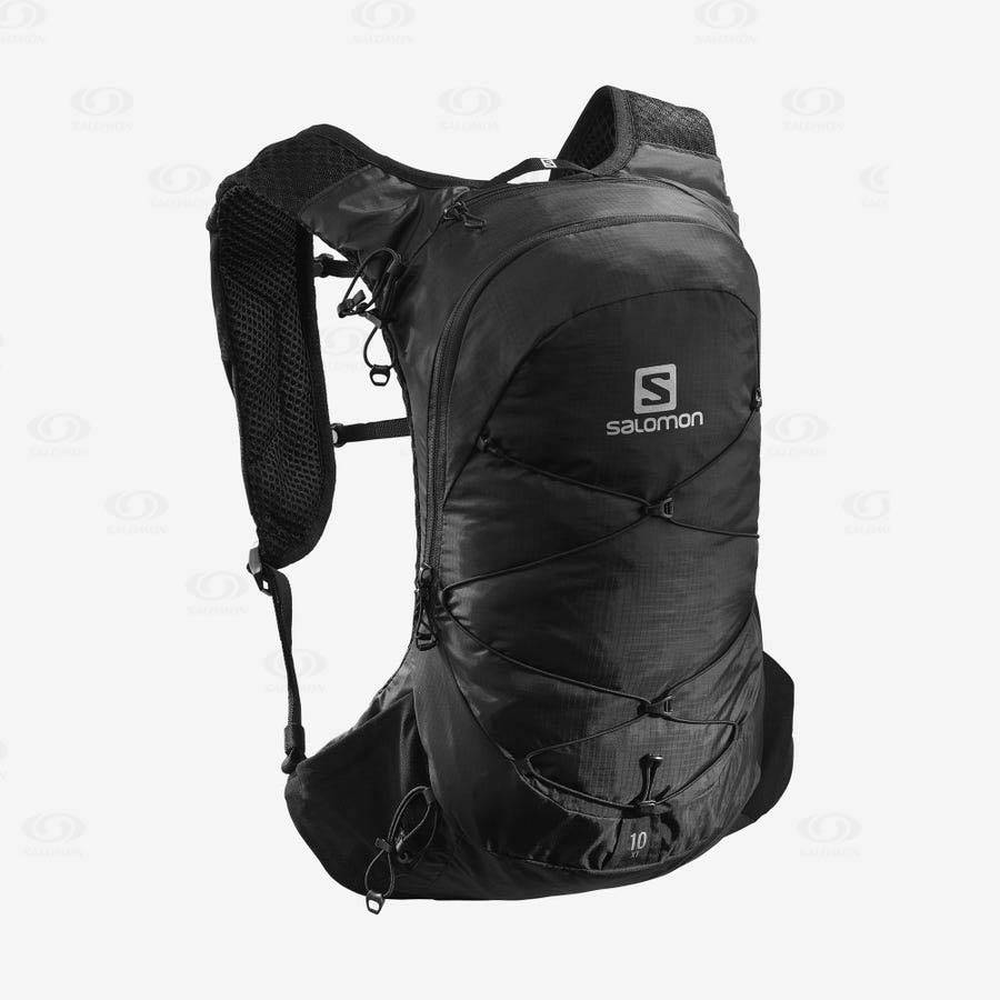 Black Salomon XT 10 Men\'s Backpacks | US-M1370