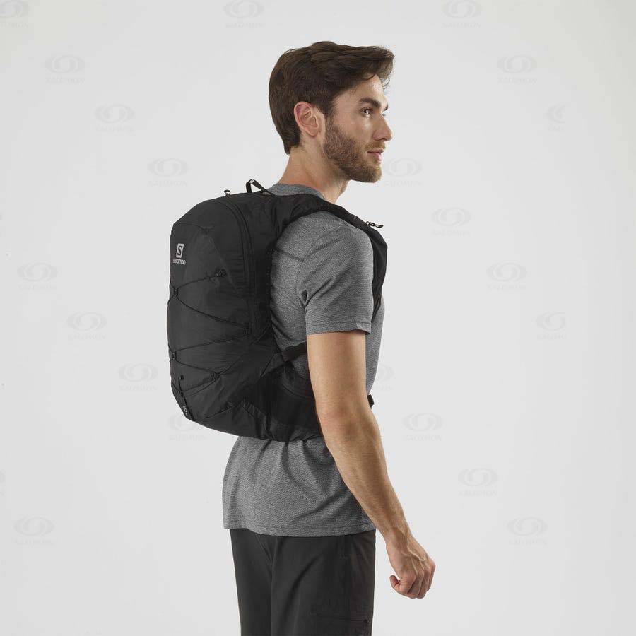 Black Salomon XT 15 Men's Backpacks | US-L2397