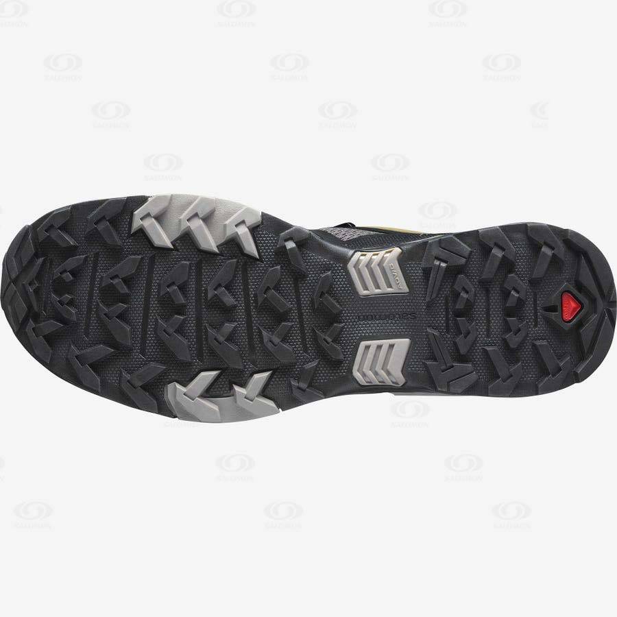 Black Salomon X ULTRA 4 Men's Hiking Shoes | US-W1150