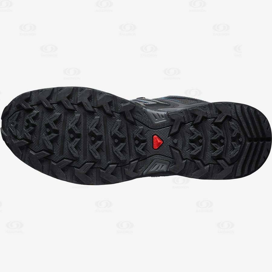 Black Salomon X ULTRA PIONEER CLIMASALOMON™ Men's Waterproof Shoes | US-O1959