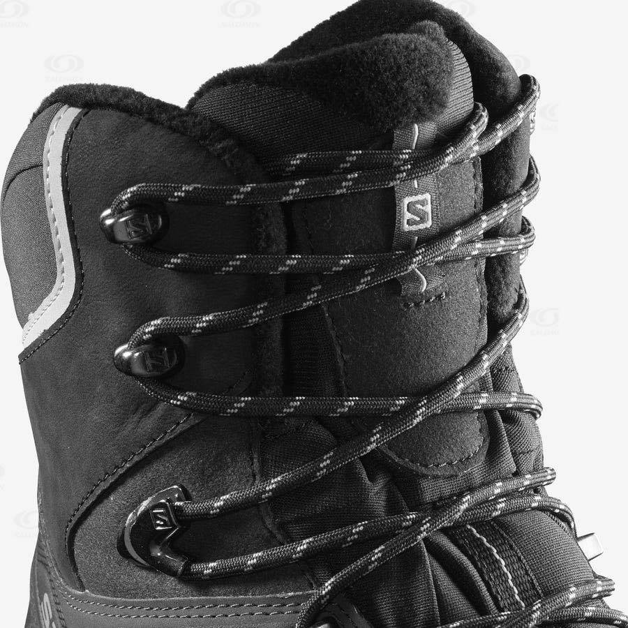 Black Salomon X ULTRA WINTER CLIMASALOMON™ 2 Men's Waterproof Boots | US-L1767