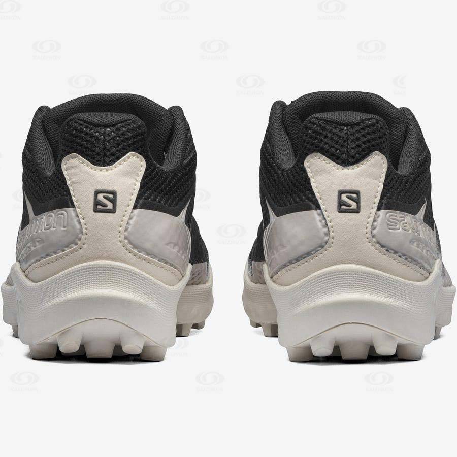 Black / White Salomon CROSS ADVANCED Women's Sneakers | US-N1799