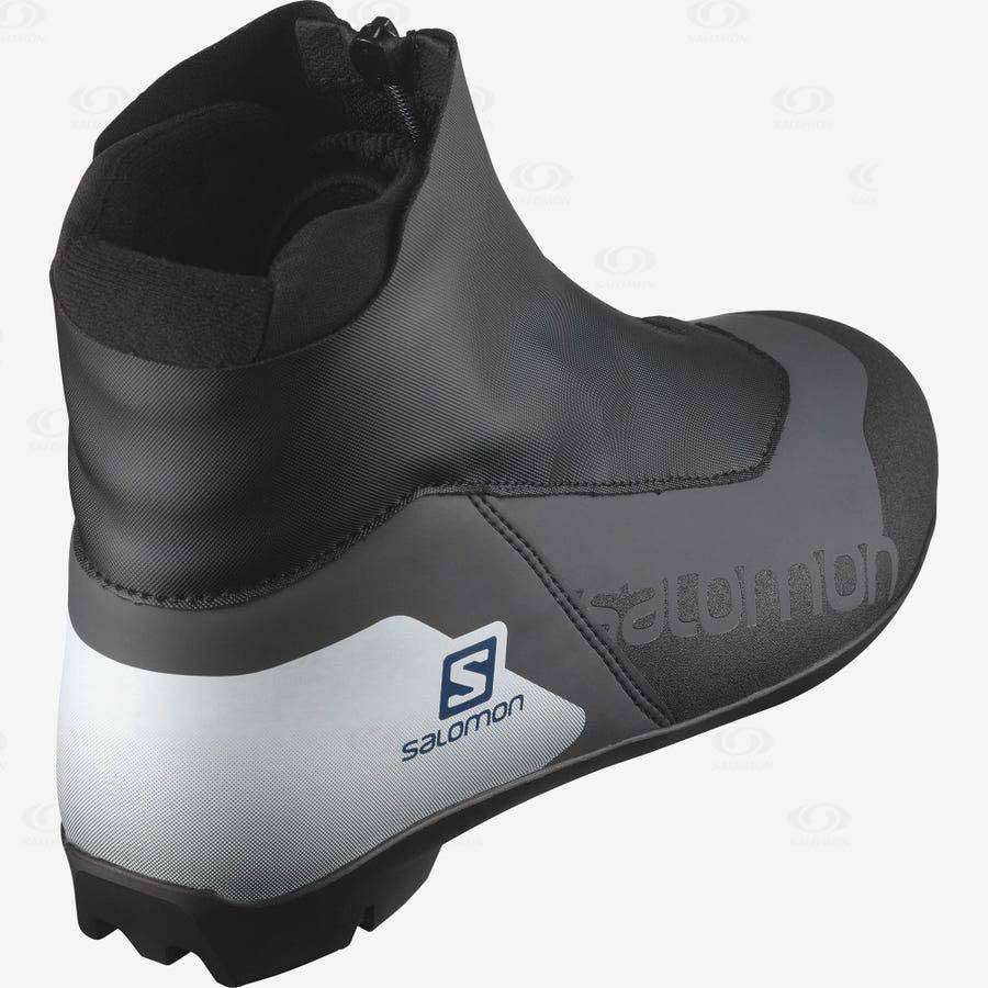 Black / White Salomon ESCAPE PILOT Men's Waterproof Boots | US-M2273