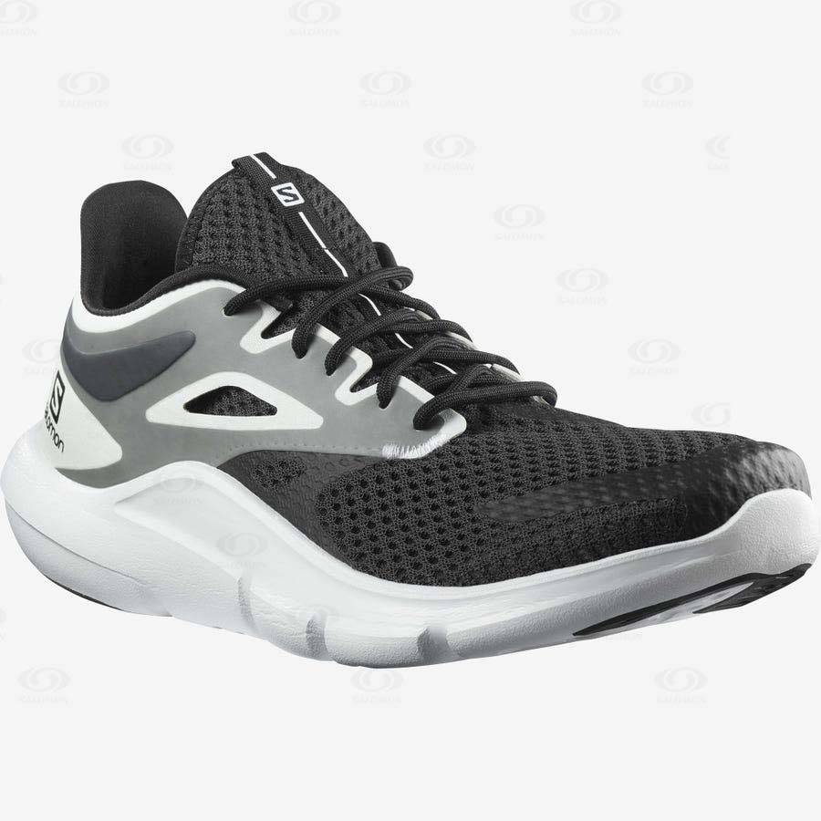 Black / White Salomon PREDICT MOD Men's Running Shoes | US-M2245