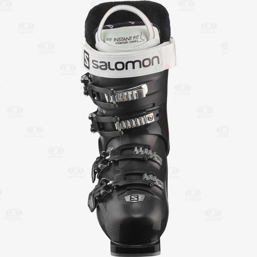 Black / White Salomon SELECT HV 70 Women's Ski Boots | US-A1514