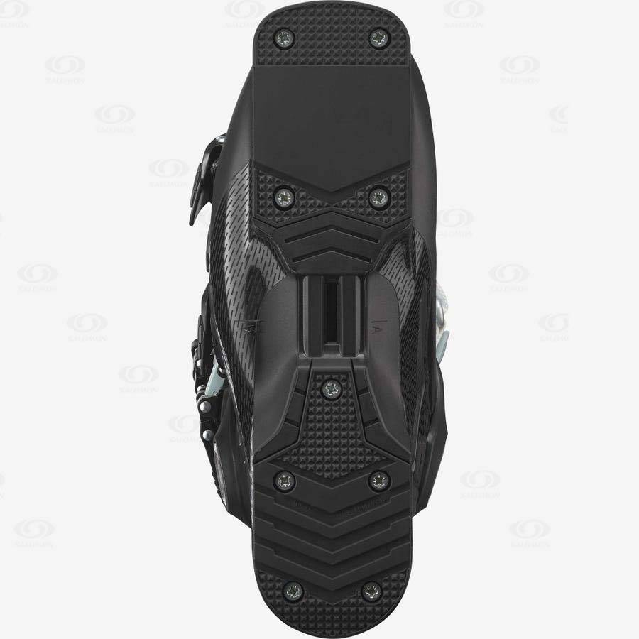 Black / White Salomon S/MAX 80 Women's Ski Boots | US-wO1845