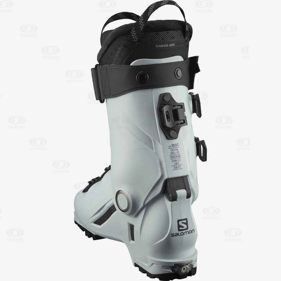 Blue / Black Salomon SHIFT PRO 110 AT Women's Ski Boots | US-O2349