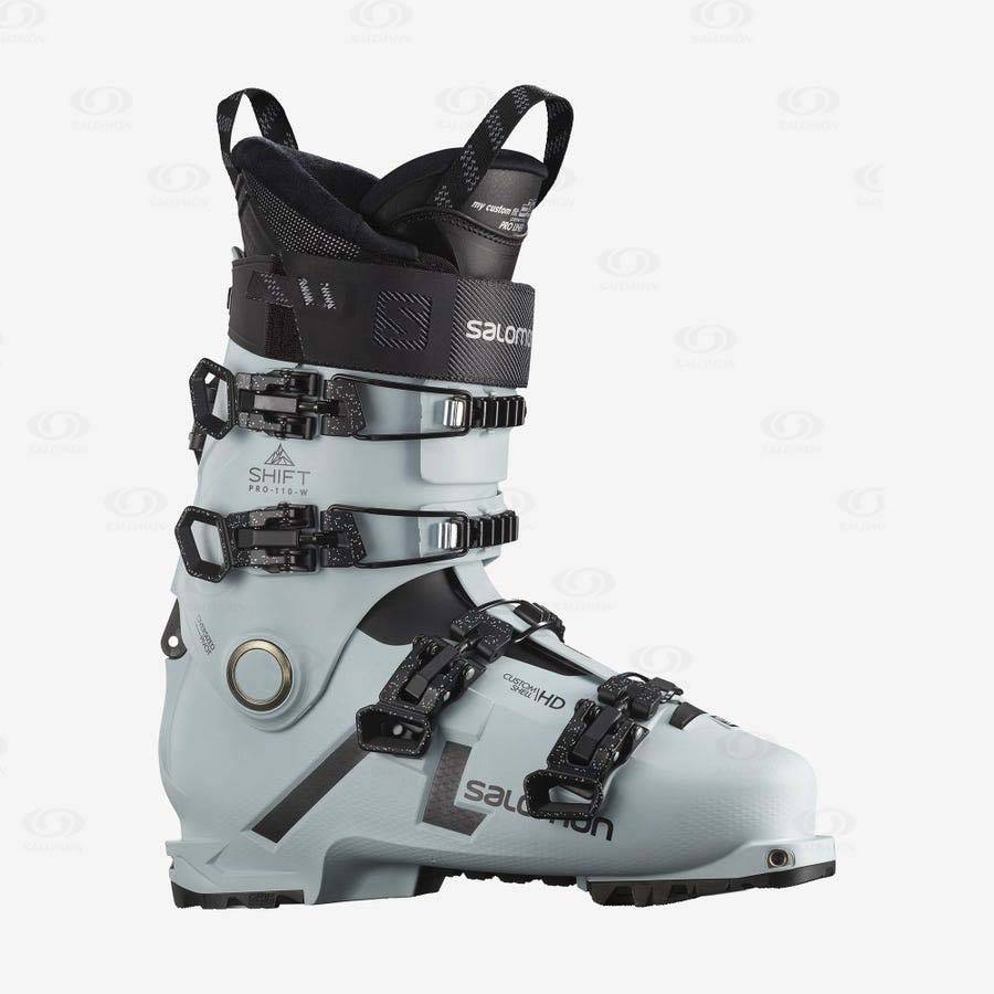 Blue / Black Salomon SHIFT PRO 110 AT Women\'s Ski Boots | US-O2349