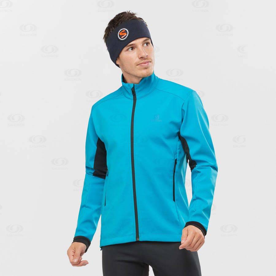 Blue Salomon AGILE SOFTSHELL Men's Softshell Jackets | US-M2469