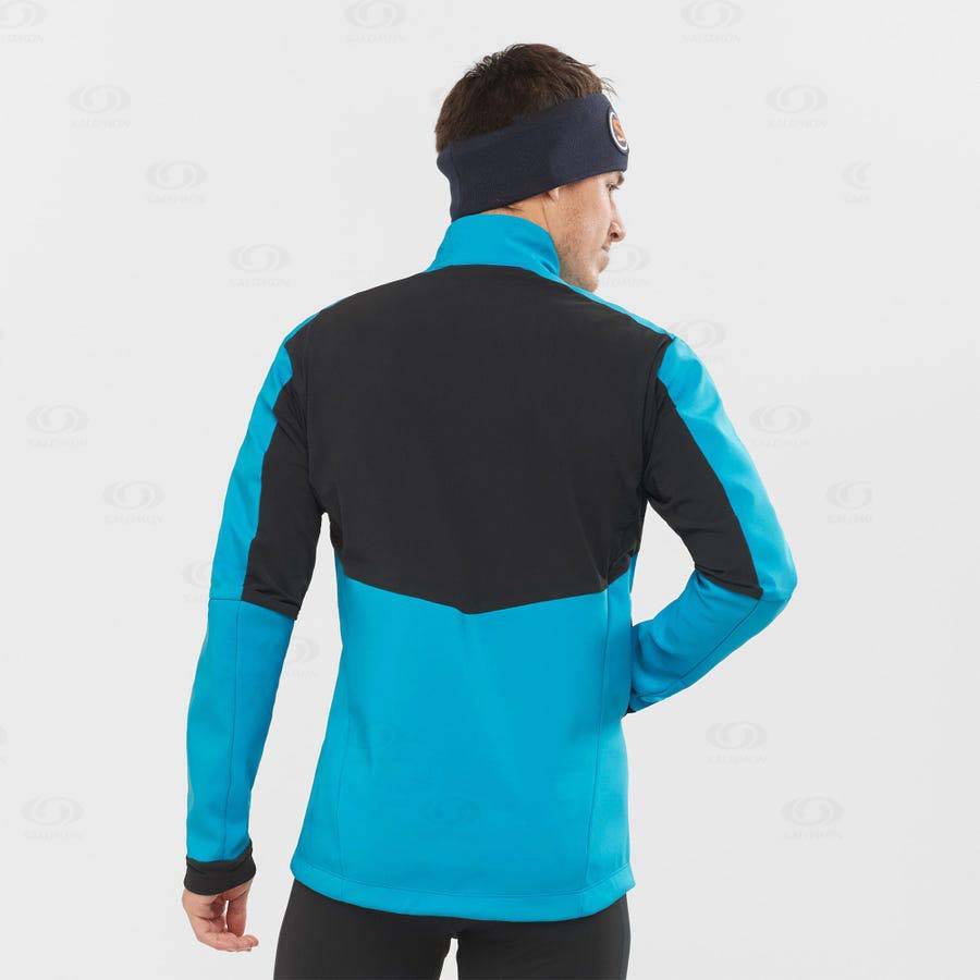 Blue Salomon AGILE SOFTSHELL Men's Softshell Jackets | US-M2469