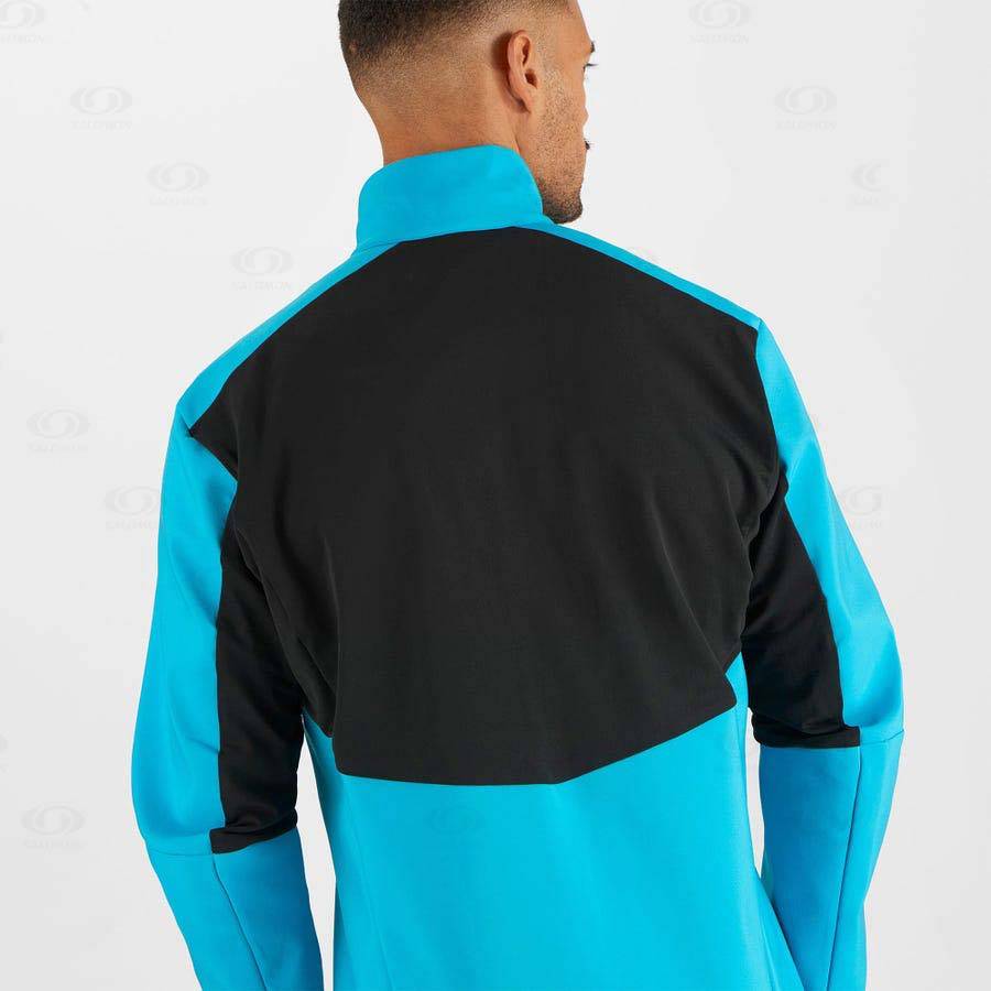 Blue Salomon AGILE SOFTSHELL Men's Softshell Jackets | US-M2469