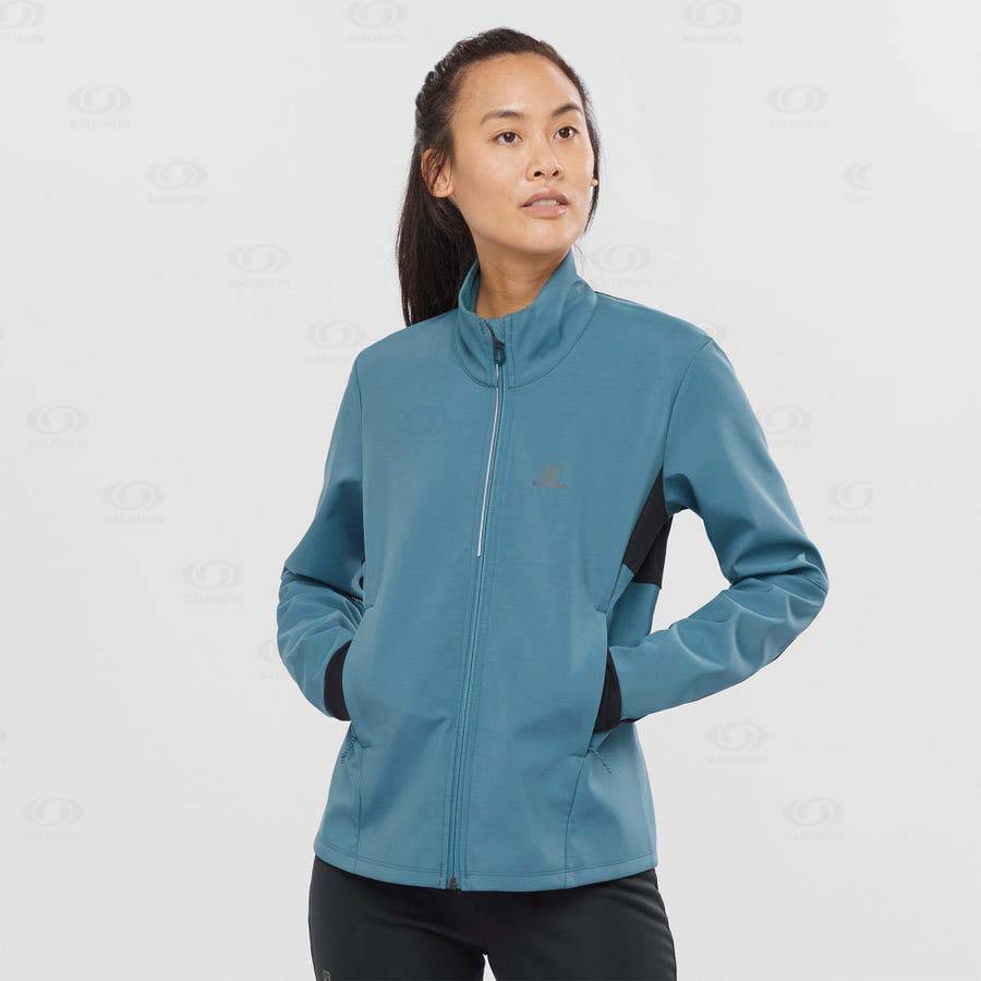 Blue Salomon AGILE SOFTSHELL Women's Softshell Jackets | US-S1856