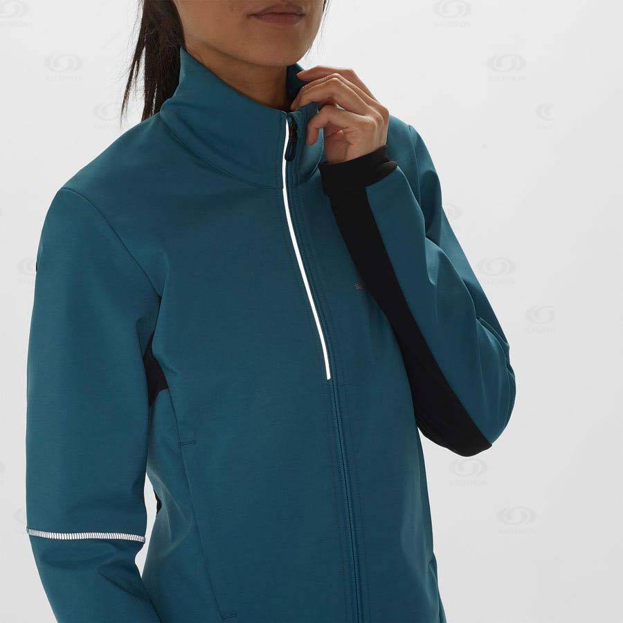 Blue Salomon AGILE SOFTSHELL Women's Softshell Jackets | US-S1856