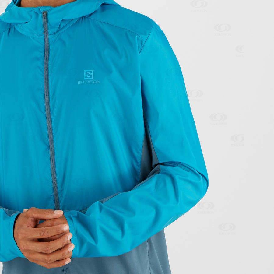 Blue Salomon AGILE WIND Men's Windbreakers Jacket | US-L1753