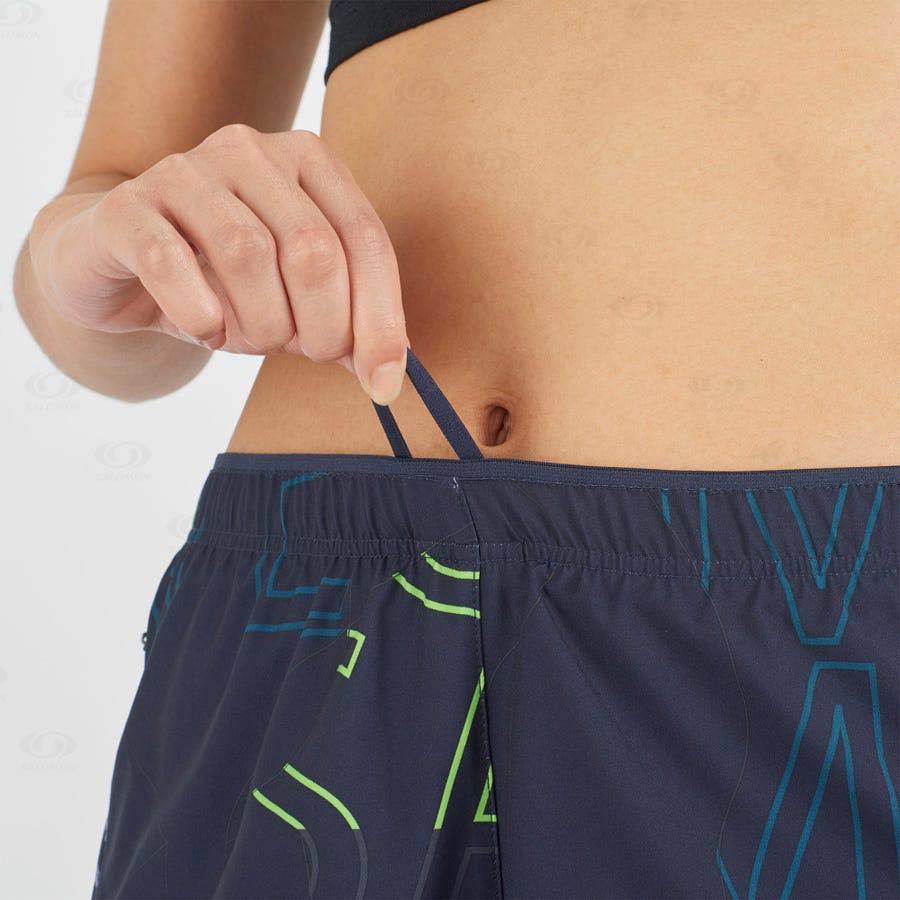 Blue Salomon AGILE Women's Shorts | US-S1436