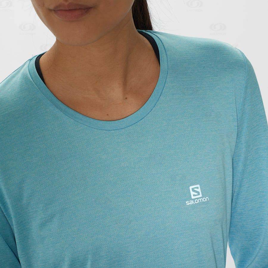 Blue Salomon AGILE Women's T Shirts | US-M1587