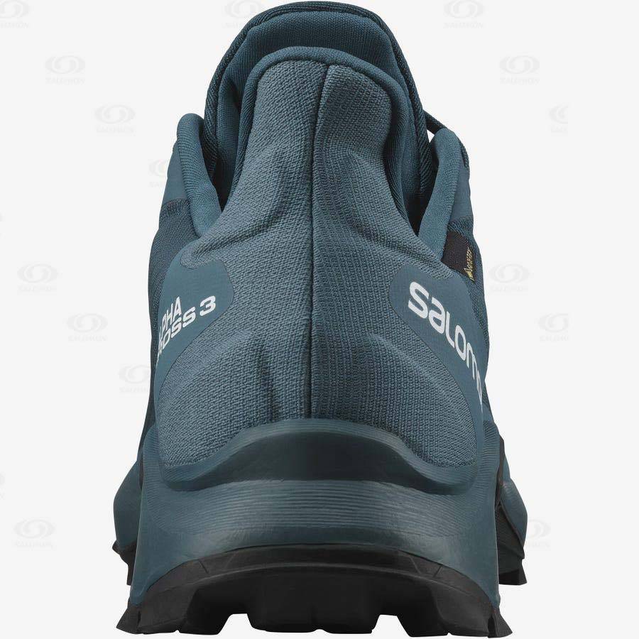 Blue Salomon ALPHACROSS 3 GORE-TEX Men's Waterproof Shoes | US-W2710