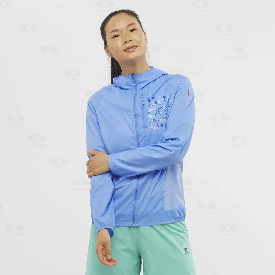 Blue Salomon BONATTI CROSS WIND Women's Windbreakers Jacket | US-L1186