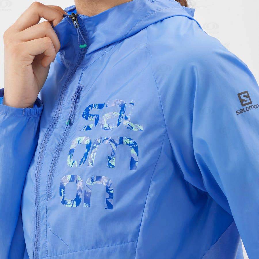 Blue Salomon BONATTI CROSS WIND Women's Windbreakers Jacket | US-L1186