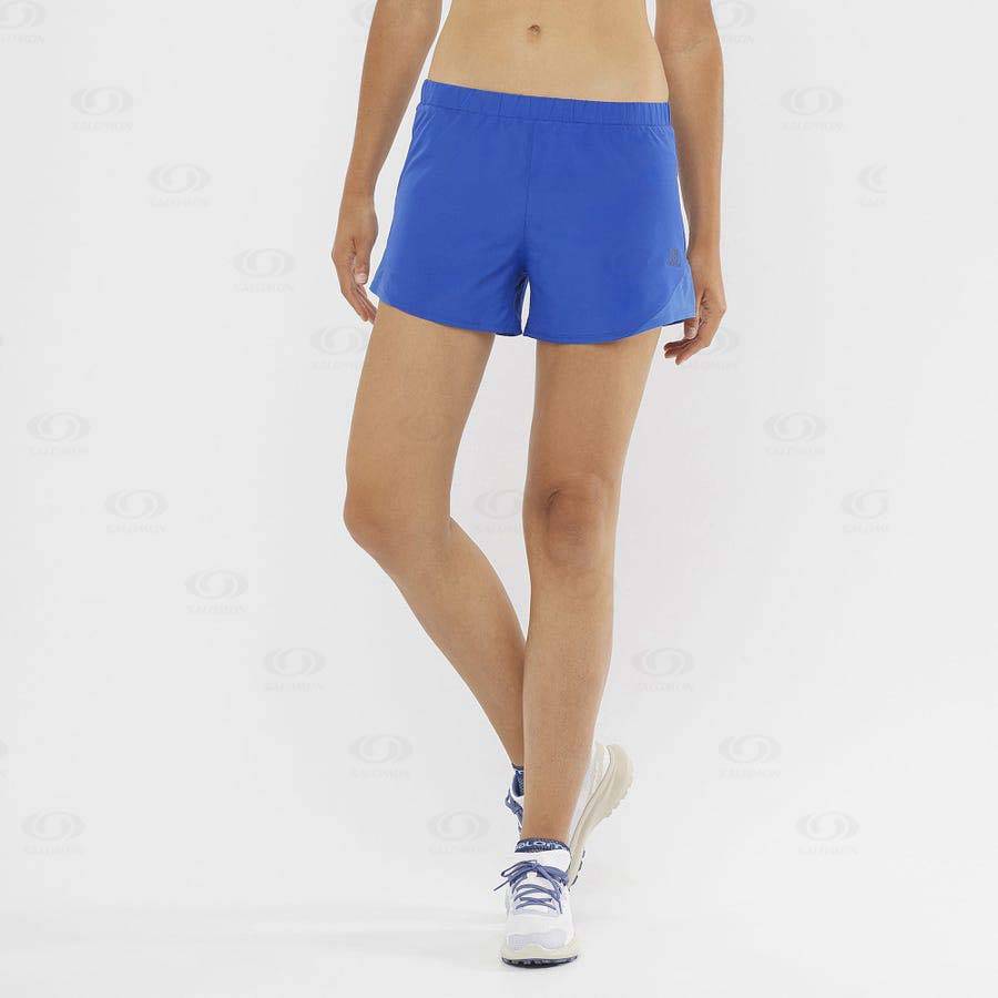 Blue Salomon CROSS REBEL 4'' Women's Shorts | US-L1291