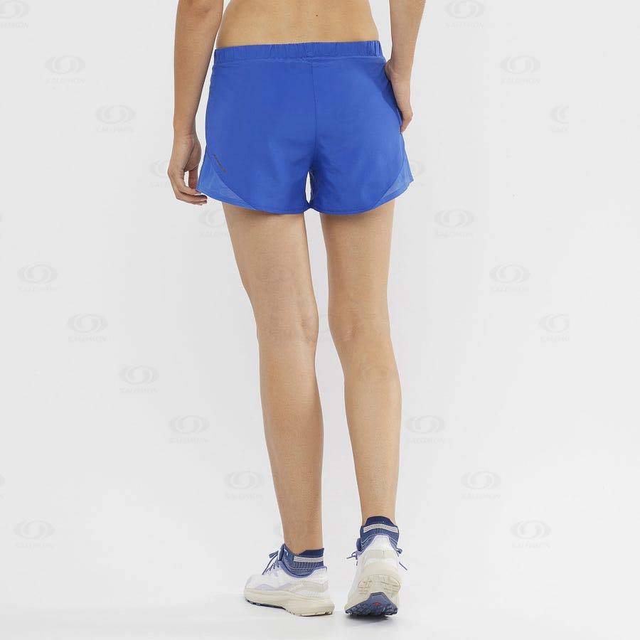 Blue Salomon CROSS REBEL 4'' Women's Shorts | US-L1291