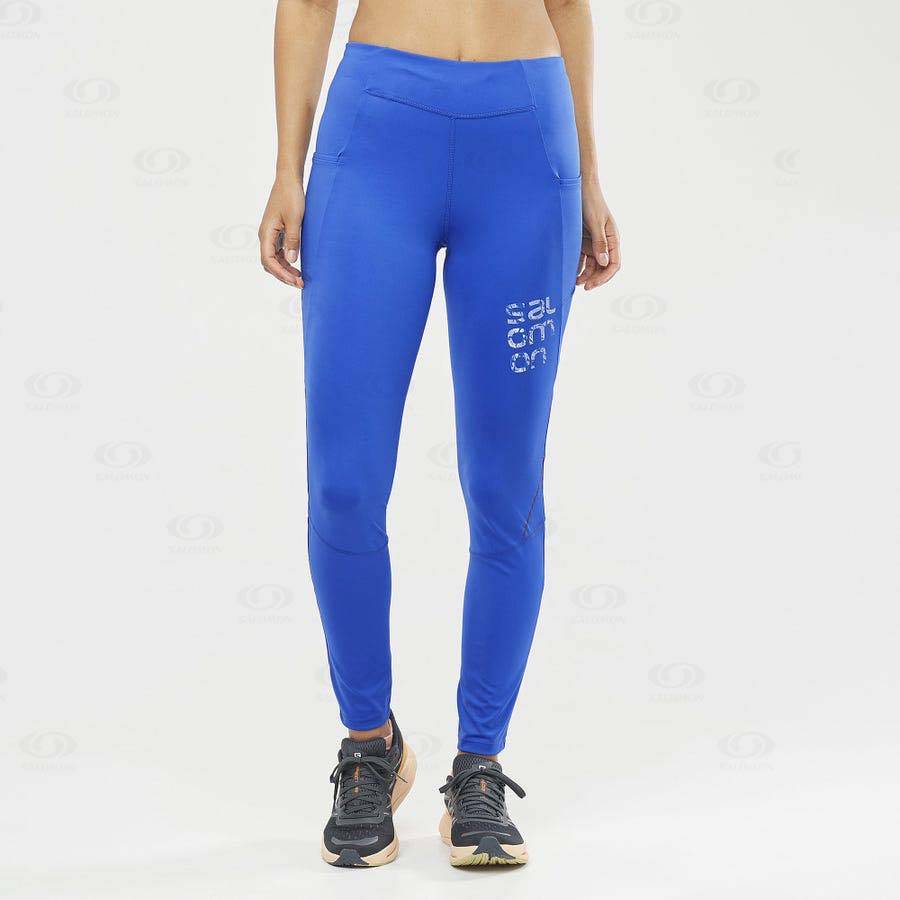 Blue Salomon CROSS RUN 28'' Women's Running Tights | US-W2970