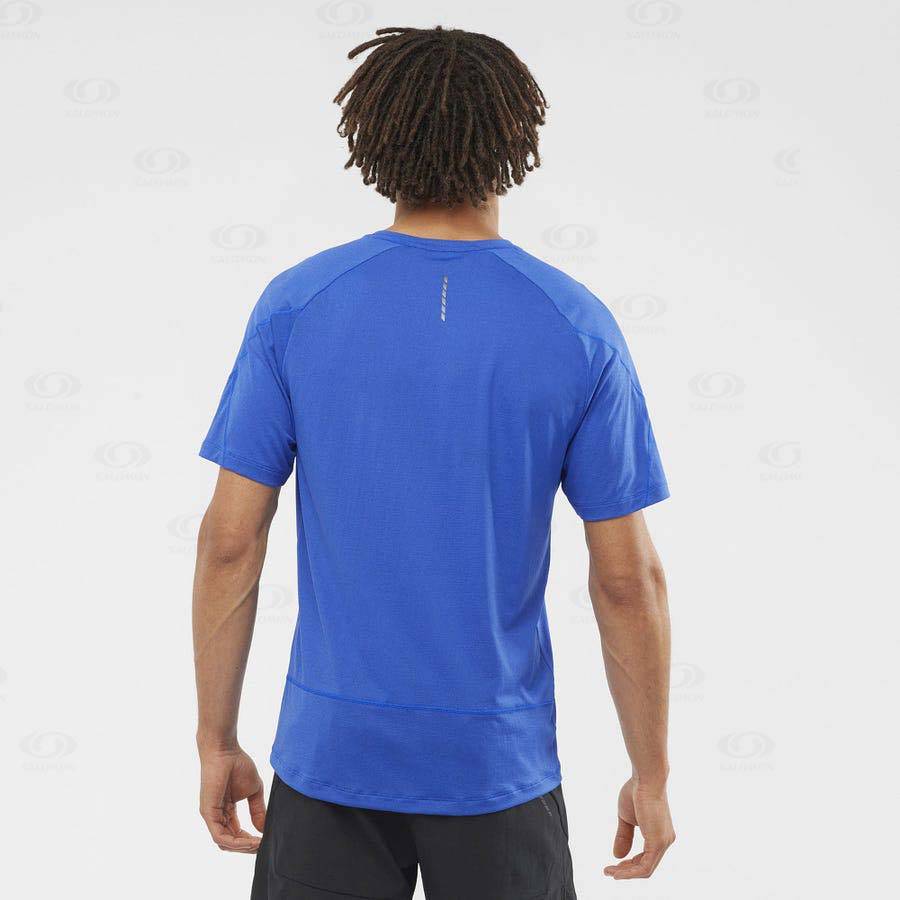 Blue Salomon CROSS RUN Men's T Shirts | US-W3560