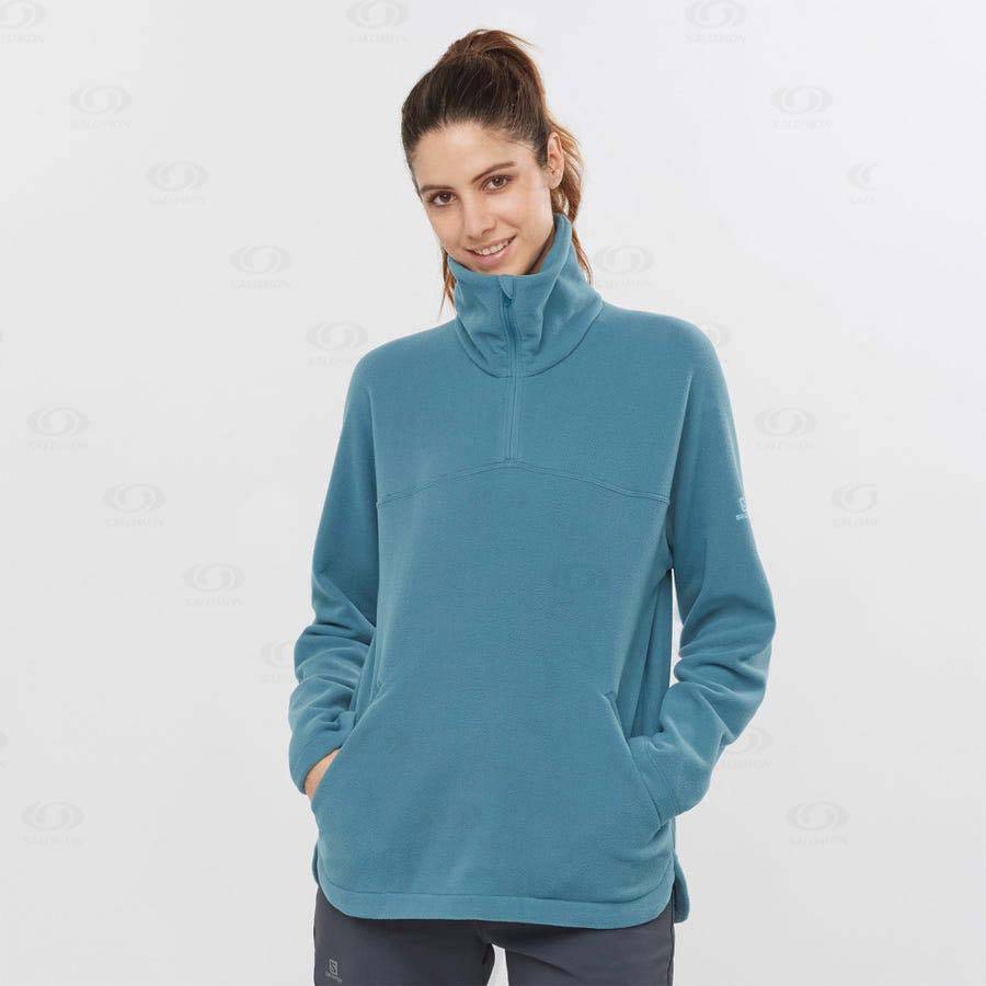 Blue Salomon ESSENTIAL COSY FLEECE Women's Hoodie | US-O2092