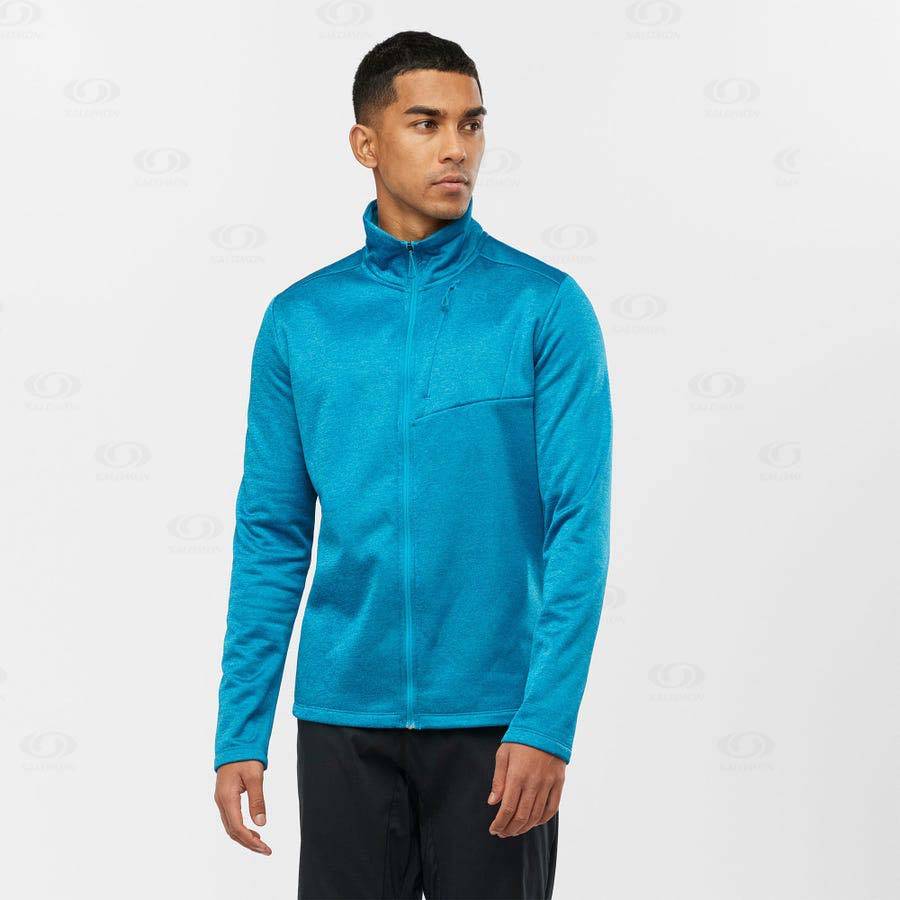 Blue Salomon ESSENTIAL LIGHTWARM HEATHER Men's Hoodie | US-O1014