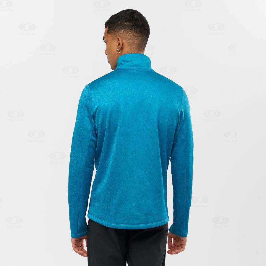 Blue Salomon ESSENTIAL LIGHTWARM HEATHER Men's Hoodie | US-O1014