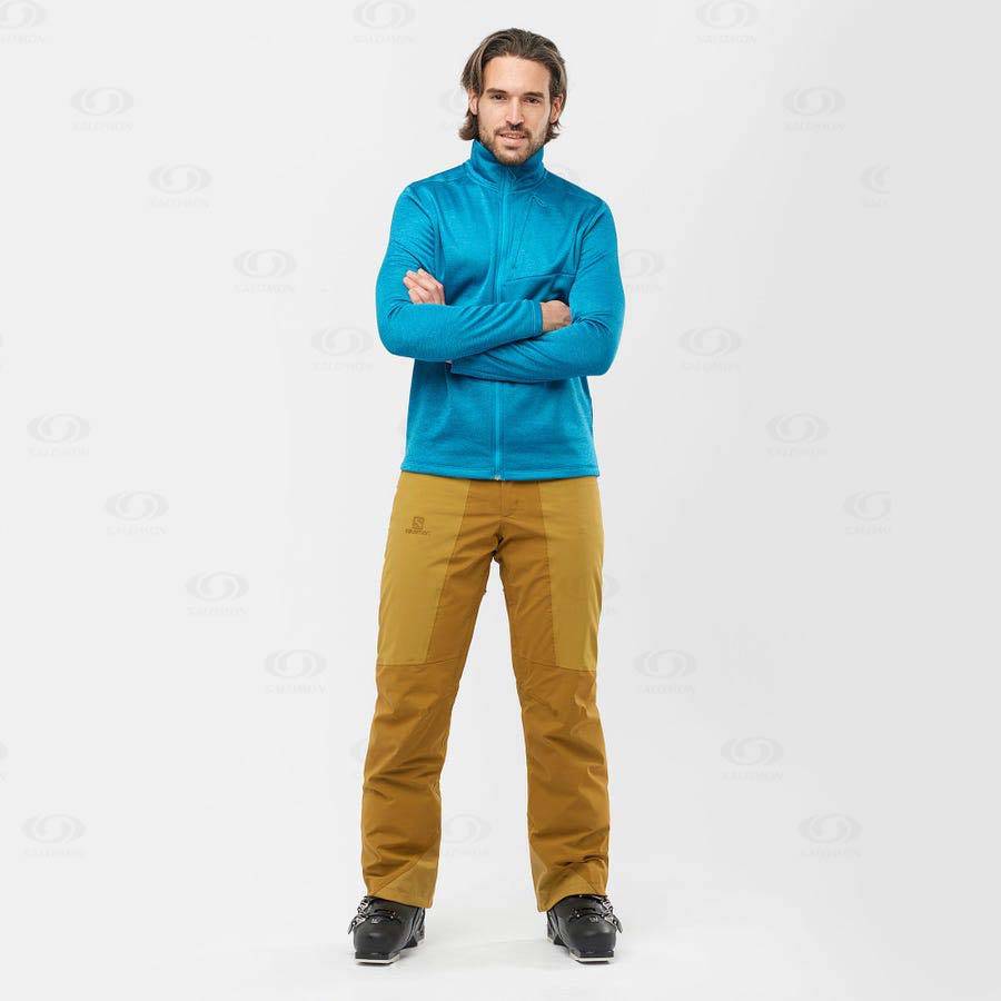 Blue Salomon ESSENTIAL LIGHTWARM HEATHER Men's Hoodie | US-O1014