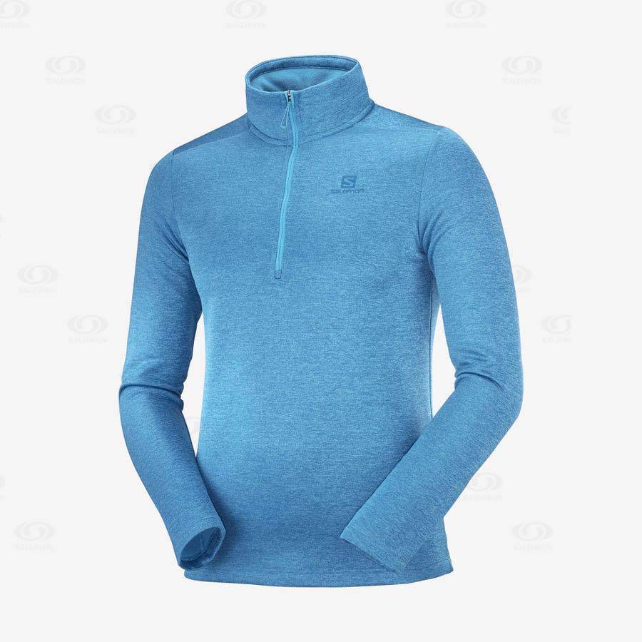 Blue Salomon ESSENTIAL LIGHTWARM SEAMLESS Men\'s Hoodie | US-O1441