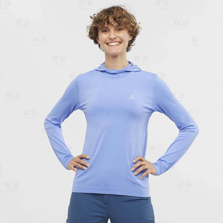 Blue Salomon ESSENTIAL SEAMLESS Women's Hoodie | US-A1920