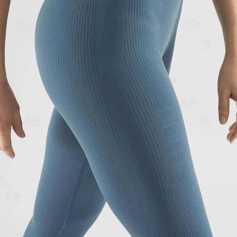 Blue Salomon ESSENTIAL SEAMLESS Women's Running Tights | US-O1474