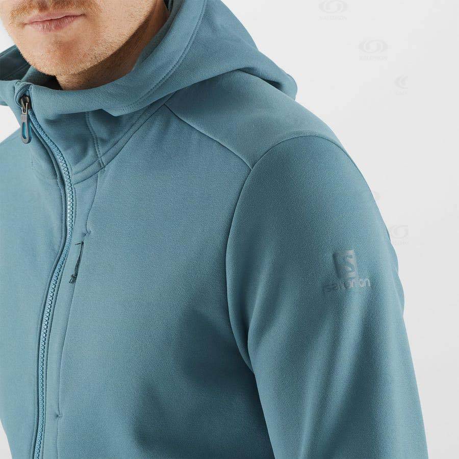 Blue Salomon ESSENTIAL WARM FLEECE Men's Hoodie | US-A1990