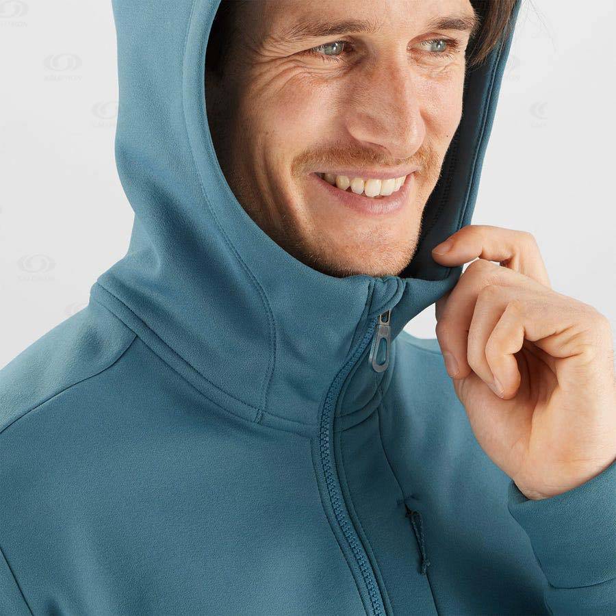 Blue Salomon ESSENTIAL WARM FLEECE Men's Hoodie | US-A1990