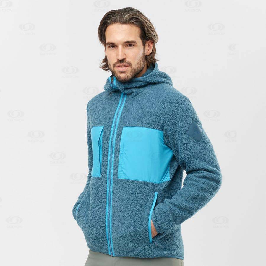 Blue Salomon ESSENTIAL WARM TEDDY Men's Hoodie | US-S2080