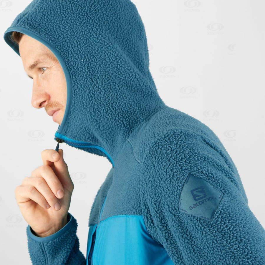 Blue Salomon ESSENTIAL WARM TEDDY Men's Hoodie | US-S2080