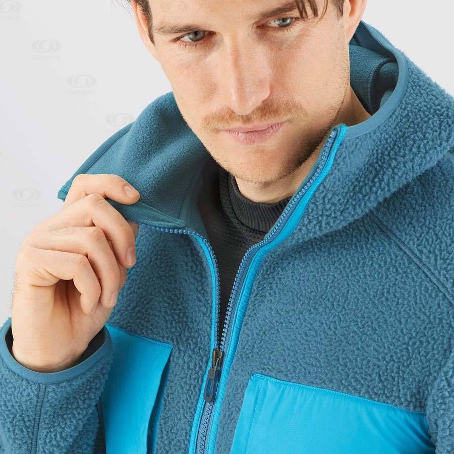 Blue Salomon ESSENTIAL WARM TEDDY Men's Hoodie | US-S2080