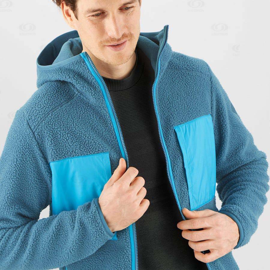 Blue Salomon ESSENTIAL WARM TEDDY Men's Hoodie | US-S2080